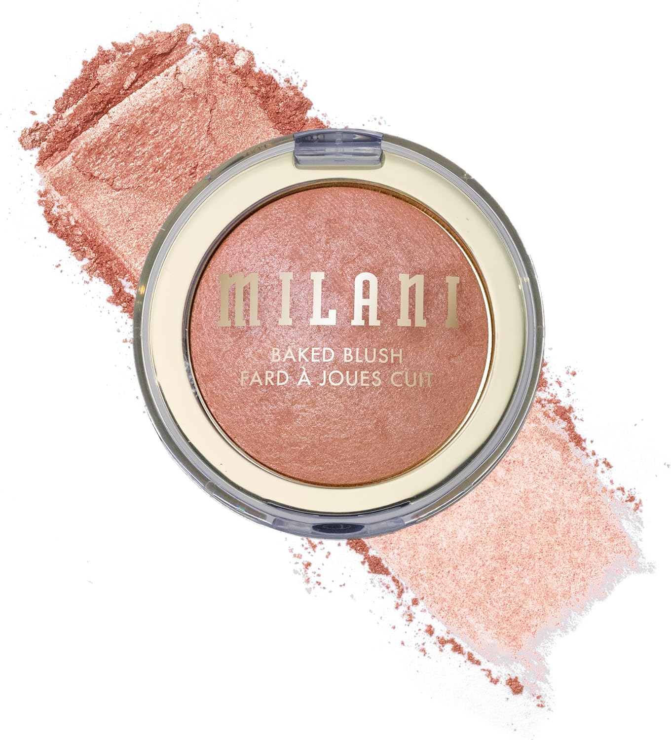 Milani Baked Blush, Makeup Powder Blush for Cheeks - Luminoso